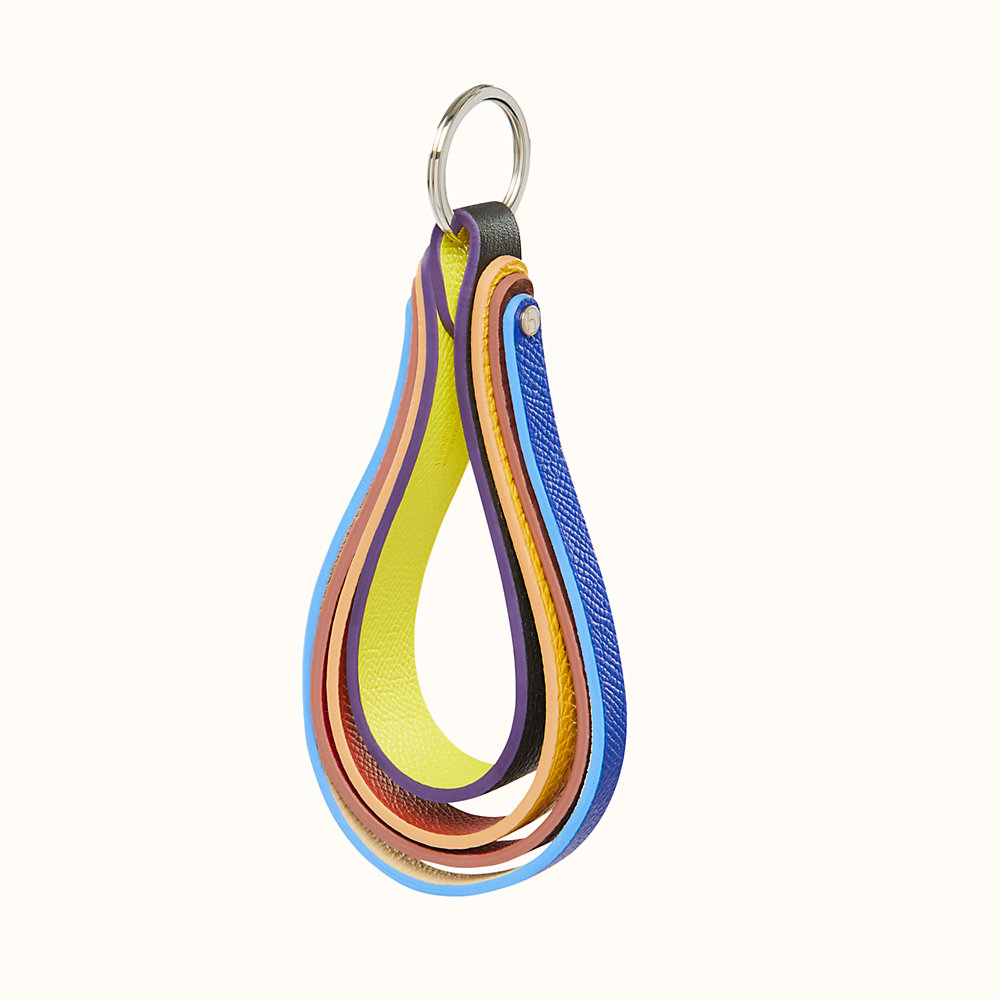Rainbow key ring Hermès UK
